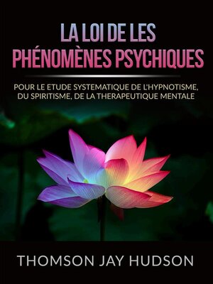cover image of La Loi de les Phénomènes Psychiques (Traduit)